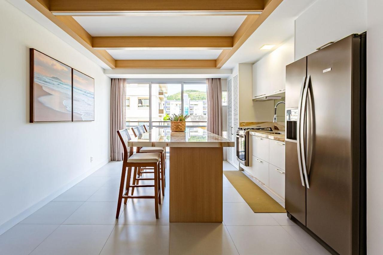 Apartamento moderno e sofisticado em Jurerê 200m do mar JRR103 Florianopolis Exterior foto